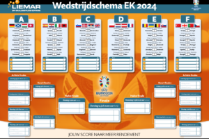 Wedstrijdschema EK 2024